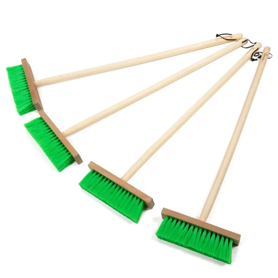 Best Outdoor Sweeping Brushes 4pk Gross & Fine Motor Skills|Role Play Accessories