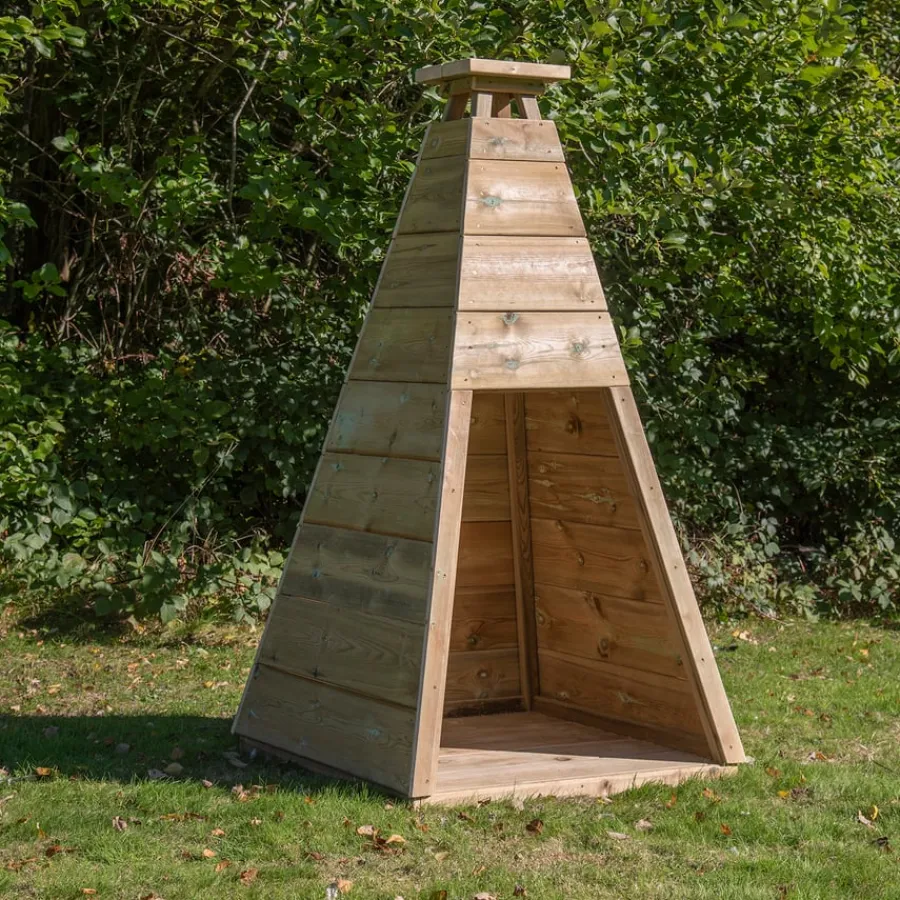 Outlet Outdoor Timber Teepee Dens & Play Equipment|Dens & Playhouses