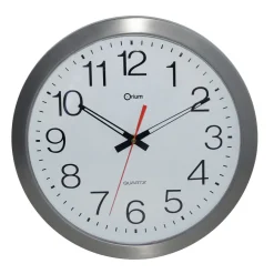 Clearance Outdoor Waterproof Stainless Steel Wall Clock Money|Time