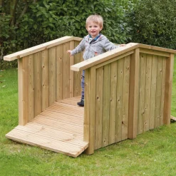 Discount Outdoor Wooden Bridge Role Play Furniture & Accessories|Dens & Play Equipment