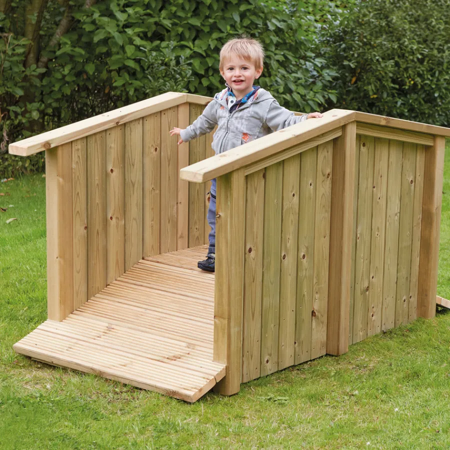 Discount Outdoor Wooden Bridge Role Play Furniture & Accessories|Dens & Play Equipment