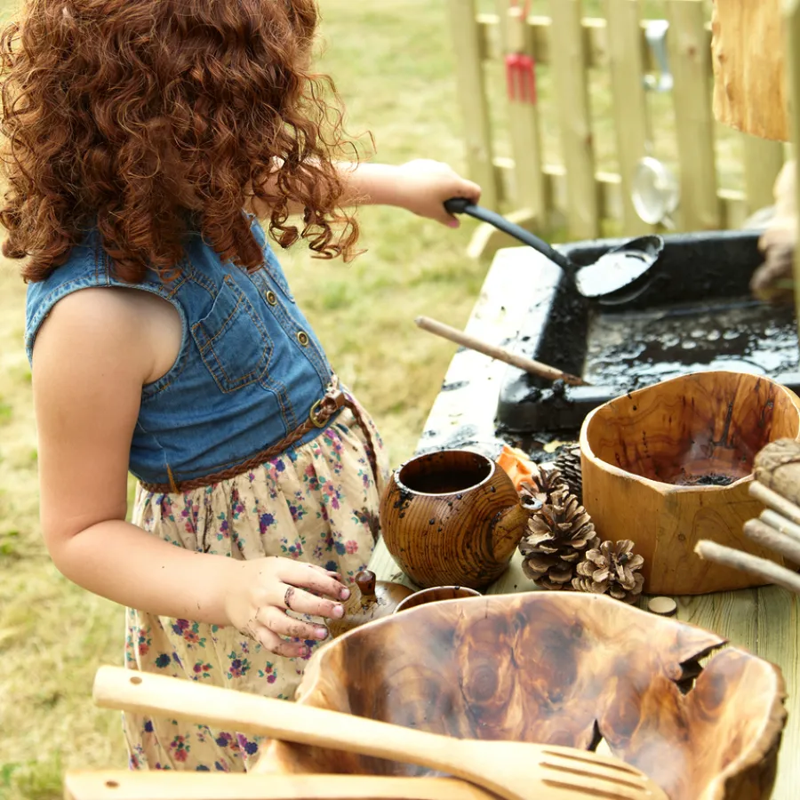 Sale Outdoor Wooden Messy Play Station H107 x W50 x L180cm Outdoor Sand & Water|Mud Kitchens