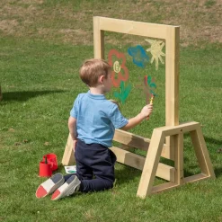New Outdoor Wooden Perspex Frame Role Play Furniture & Accessories|Dens & Play Equipment