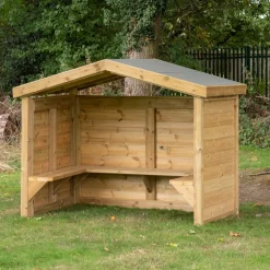 Outdoor Wooden Shelter Benches & Picnic Benches|Outdoor Furniture