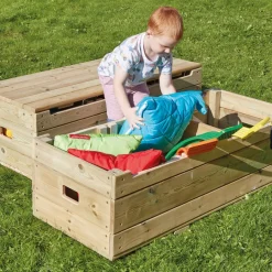 Clearance Outdoor Wooden Storage Bench Outdoor Storage|Outdoor Storage Units