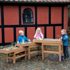 Online Outdoor Wooden Water and Sand Table with Pump Outdoor Sand & Water|Trays & Tables