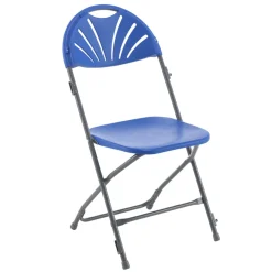 New 8 Pack Folding Chairs Blue Chairs|Express Delivery Furniture