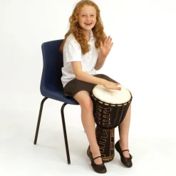 Clearance Painted Djembe Drums Percussion Instruments|Multicultural Instruments