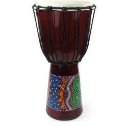 Clearance Painted Djembe Drums Percussion Instruments|Multicultural Instruments