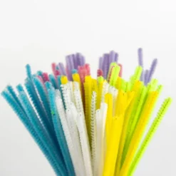 New Pastel Chenille Pipe Cleaners Assorted 100pk Wood & Construction Materials|Festivals & Celebrations
