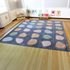 Discount Pebble Placement Carpet 3m x 3m Rugs & Mats|Library Furniture