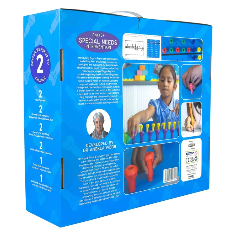 Hot Pegs to Paper: SEN Exercises for Handwriting Creative Writing|Writing