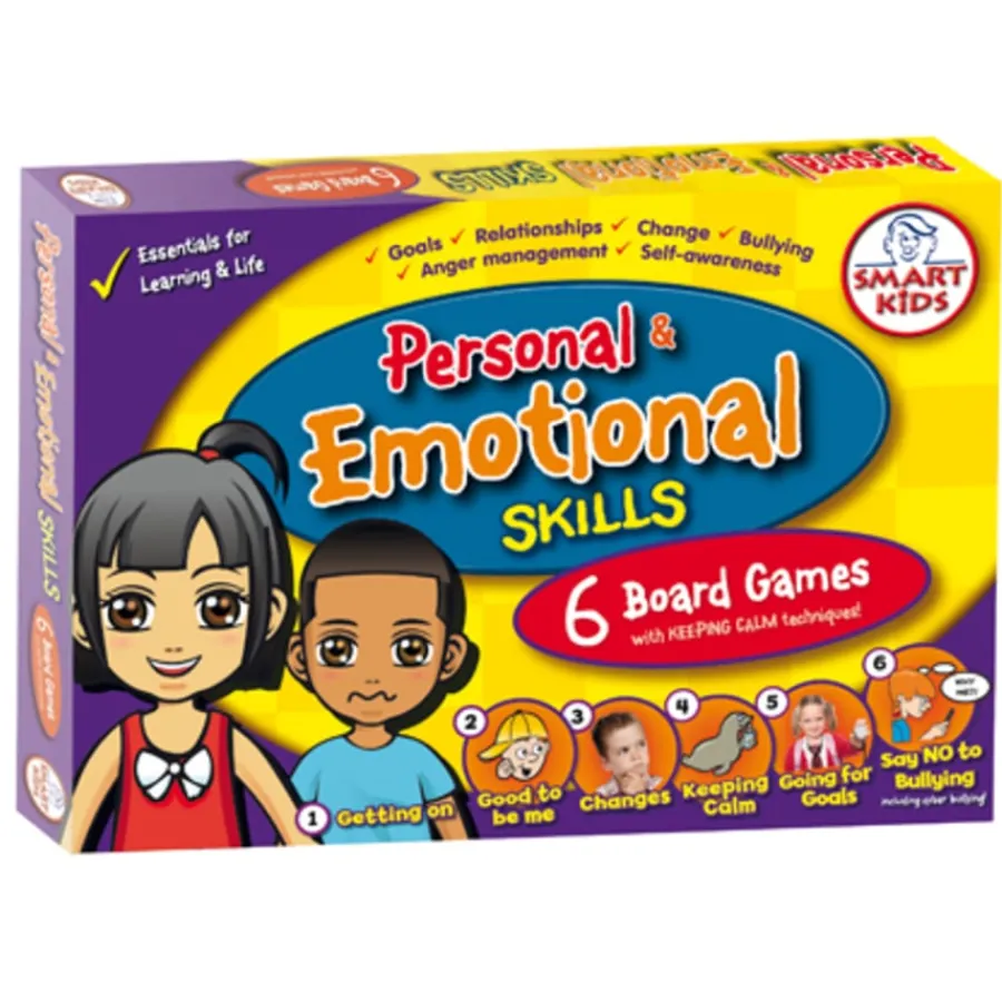 Hot Personal and Emotional Skills Board Games Psed