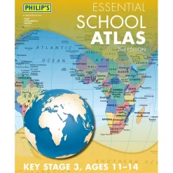 Sale Philip's Essential Atlas UKS2 / KS3 Atlases|Fieldwork