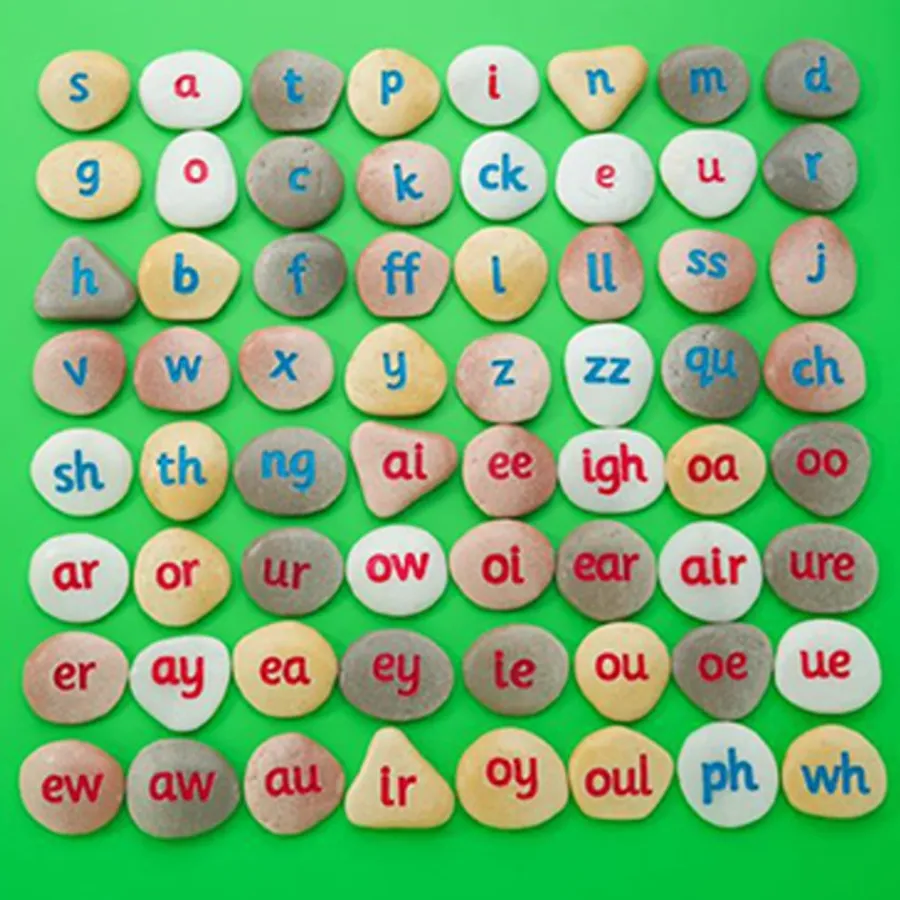 Sale Phonics Pebbles Phoneme Set 64pk Letters & Sounds|Phonics