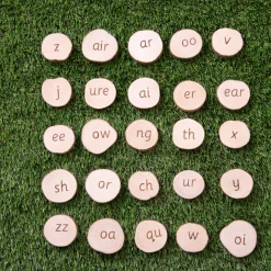 Online Phonics Wooden Pieces -5 Phonics|Maths, Literacy & Communication
