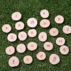 Online Phonics Wooden Pieces -5 Phonics|Maths, Literacy & Communication