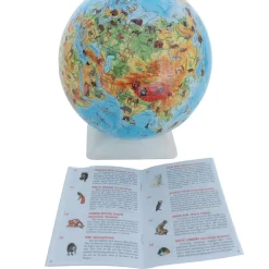 Sale Physical Animal Discovery Globe with Booklet 23cm Globes