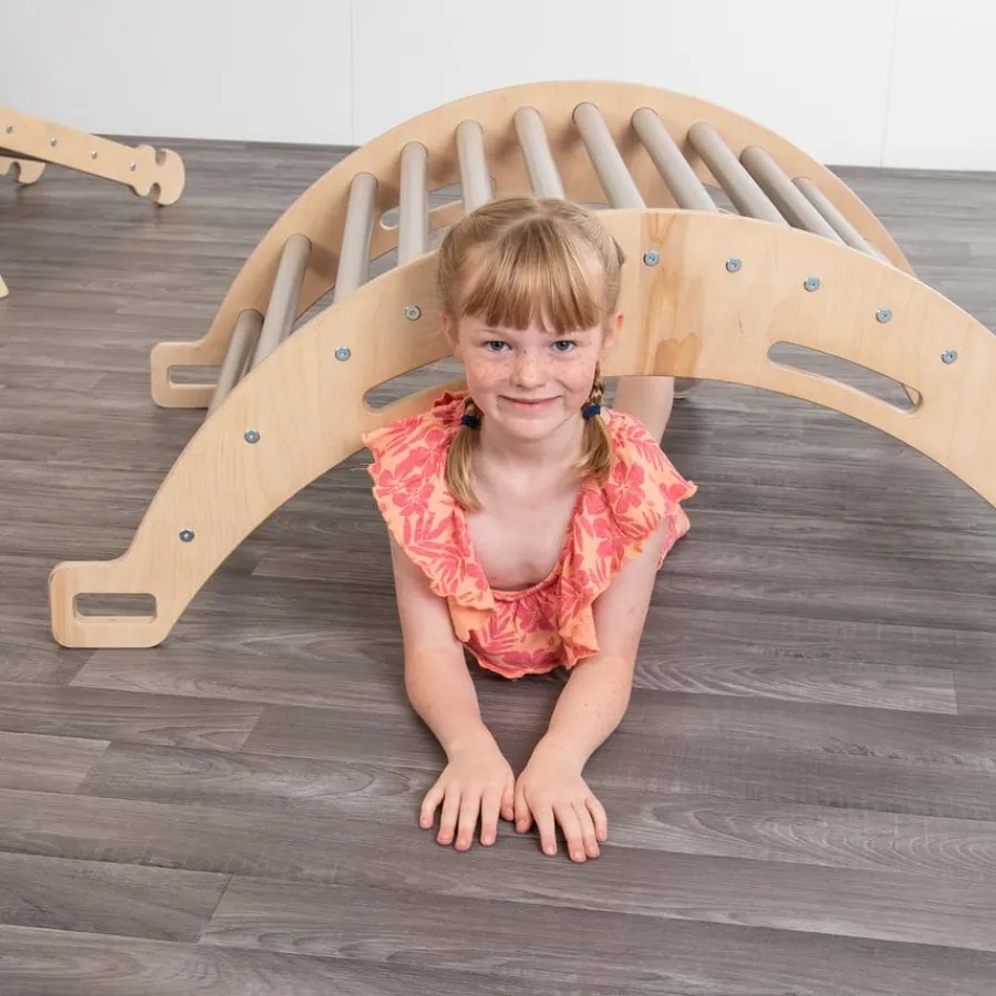 Discount Pikler Inspired Reception Play Arch Natural Outdoor Physical Development|Physical Development
