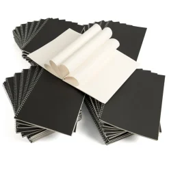 Hot Pisces Spiral Sketchbooks Black A4 1gsm Sketchbooks|Sketchbooks