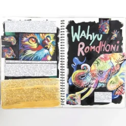 New Pisces Spiral Sketchbooks Black A3 140gsm Sketchbooks|Sketchbooks