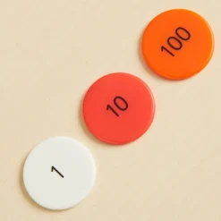 Clearance Place Value Counters Multibuy 1125pk + 1750pk Exploring Numbers|Number