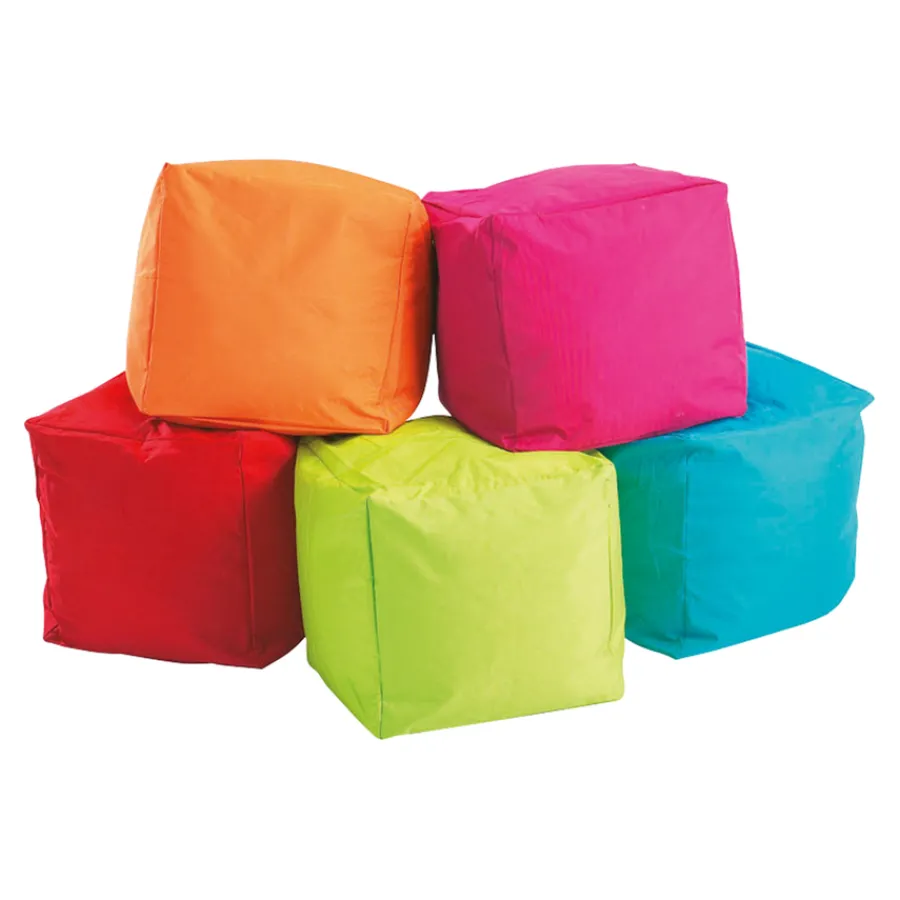 Outlet Plain Cube Bean Bag 5pk Bundle Deal Shop The Full Range|Bean Bags