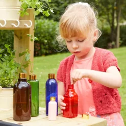 Sale Plastic Assorted Sizes Bottle Set 5pk Outdoor Sand & Water|Kitchens & Accessories