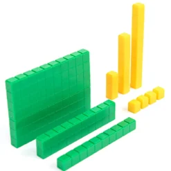 Online Plastic Interlocking Base Ten Set 121pcs Base Ten Sets|Number & Place Value