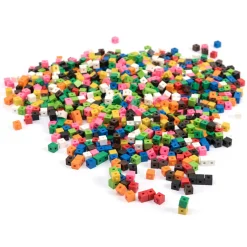 Outlet Plastic Interlocking Colour Cubes 1000pk Exploring Numbers|Number