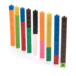 Outlet Plastic Interlocking Colour Cubes 1000pk Exploring Numbers|Number