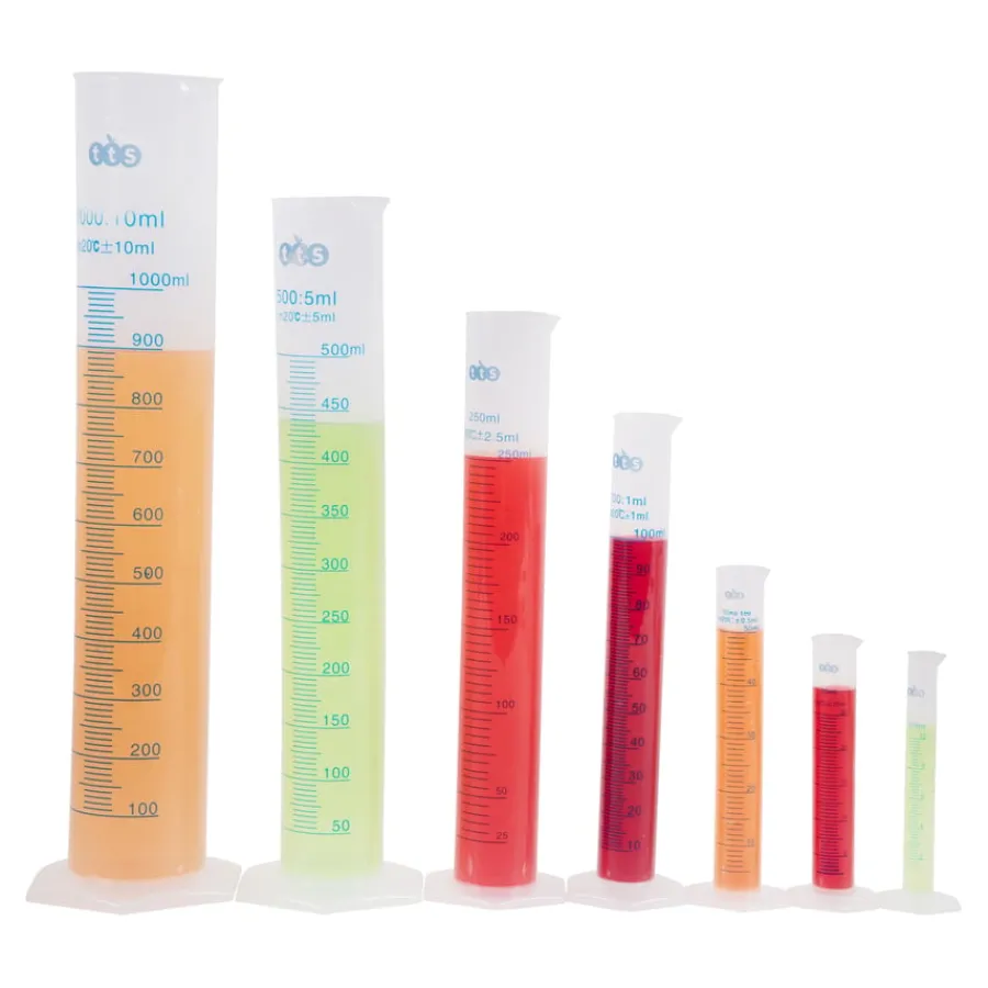 Sale Plastic Measuring Beakers, Cylinders and Jugs Class Set 17pk Experiments|Science Essentials