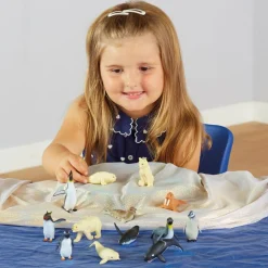 Best Polar Regions Small World Animal Set 13pcs Outdoor Sand & Water|Animals