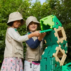 Online Polydron Dinosaur Recycled Construction Set 130pk Loose Parts