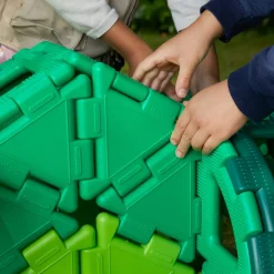 Online Polydron Dinosaur Recycled Construction Set 130pk Loose Parts