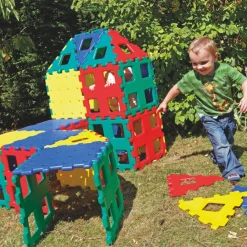 Online Polydron Giant Shape Recycled Construction Set Loose Parts