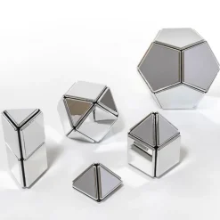 Hot Polydron Mirrored Magnetic Construction Set 48pcs Construction Sets|Magnetic Construction
