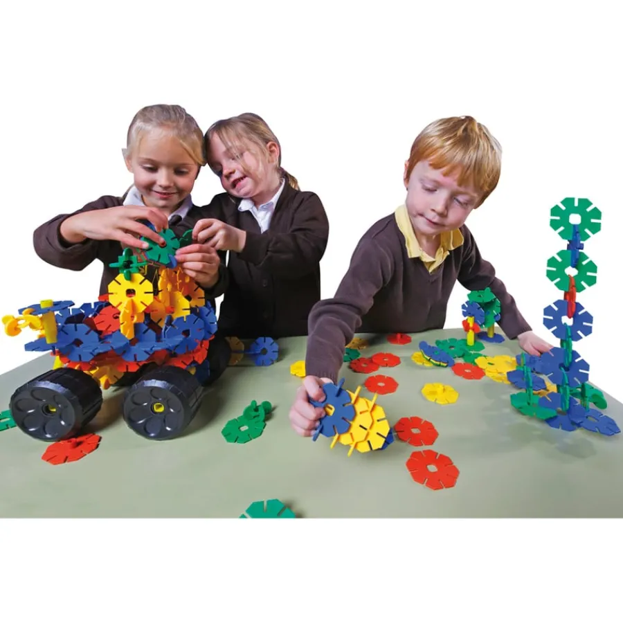 Hot Polydron Octoplay Construction Action Pack 296pcs Construction Sets