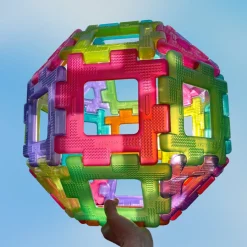 Sale Polydron Translucent Giant Construction Set 60pcs Construction Sets|Loose Parts