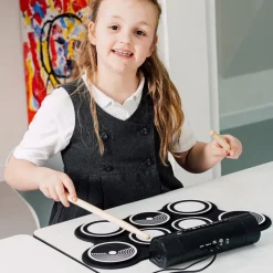 Hot Portable Roll Up Electronic Drum Kit Percussion Instruments|Drums And Tambourines
