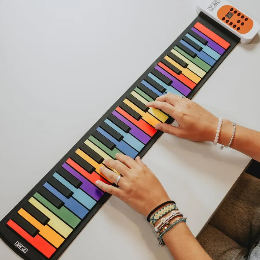 Clearance Portable Roll Up Piano Keyboards And Stringed Instruments|Music