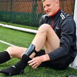 Hot Precision Origin 0 Strap Shin Guards Small Football|Football