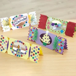 Online Pre Cut Jumbo Christmas Cracker Cards 30pk Card Making|Paper & Card