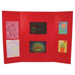 Clearance Presentation Boards Assorted Colours 4pk W914 x L1218mm Paper & Card|Festivals & Celebrations