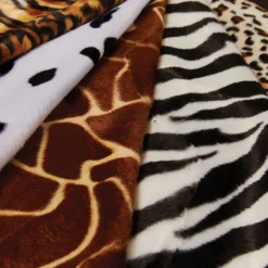 Discount Printed Animal Skin Fabric 1.5mx500mm 5pk Textiles|Collage & Craft