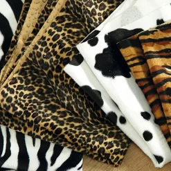 Discount Printed Animal Skin Fabric 1.5mx500mm 5pk Textiles|Collage & Craft