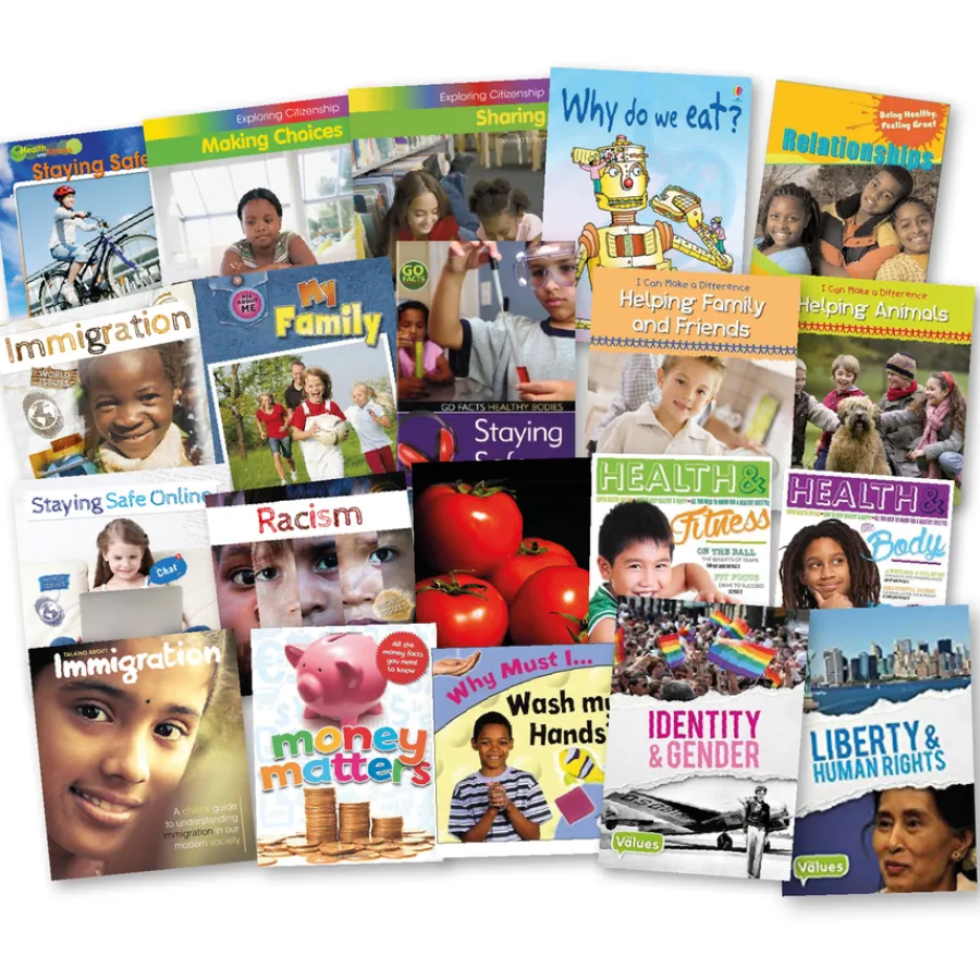 Online PSHE Book Pack KS2 20pk Topics|Books & Book Packs