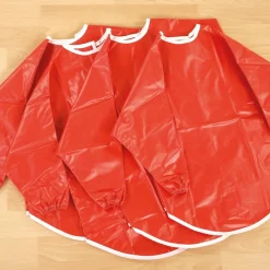 New PVC Waterproof Children's Aprons Red Outdoor Sand & Water|Water Play & Accessories