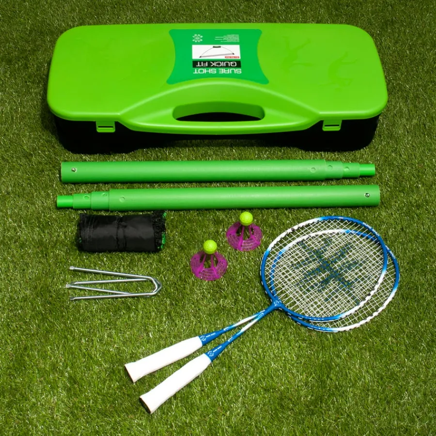 Quick Fit Primary Badminton Post Net Kit Badminton