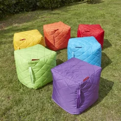 Clearance Quilted Cube Beanbags 6pk Shop The Full Range|Bean Bags